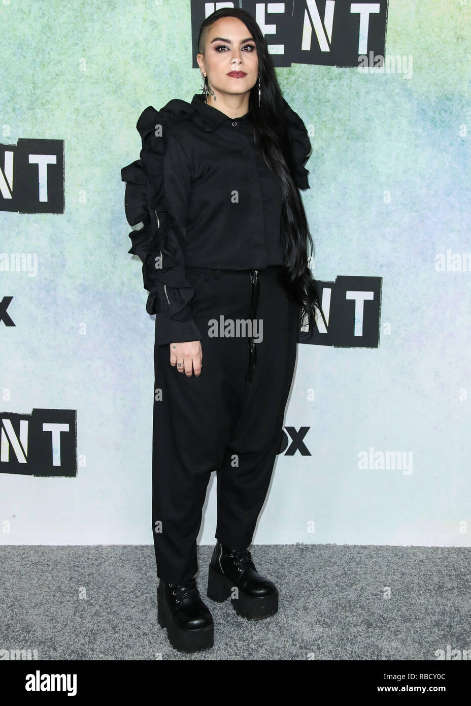 Los Angeles, USA. 8th January, 2019. Choreographer Sonya Tayeh arrives