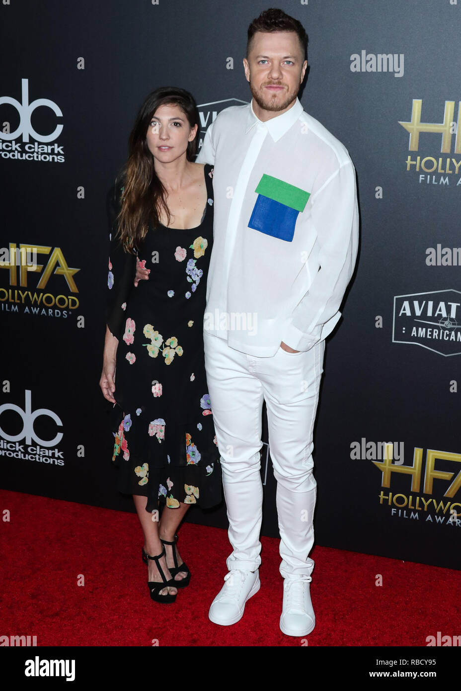 (FILE) Imagine Dragons' Dan Reynolds and Wife Aja Reconcile Nearly One