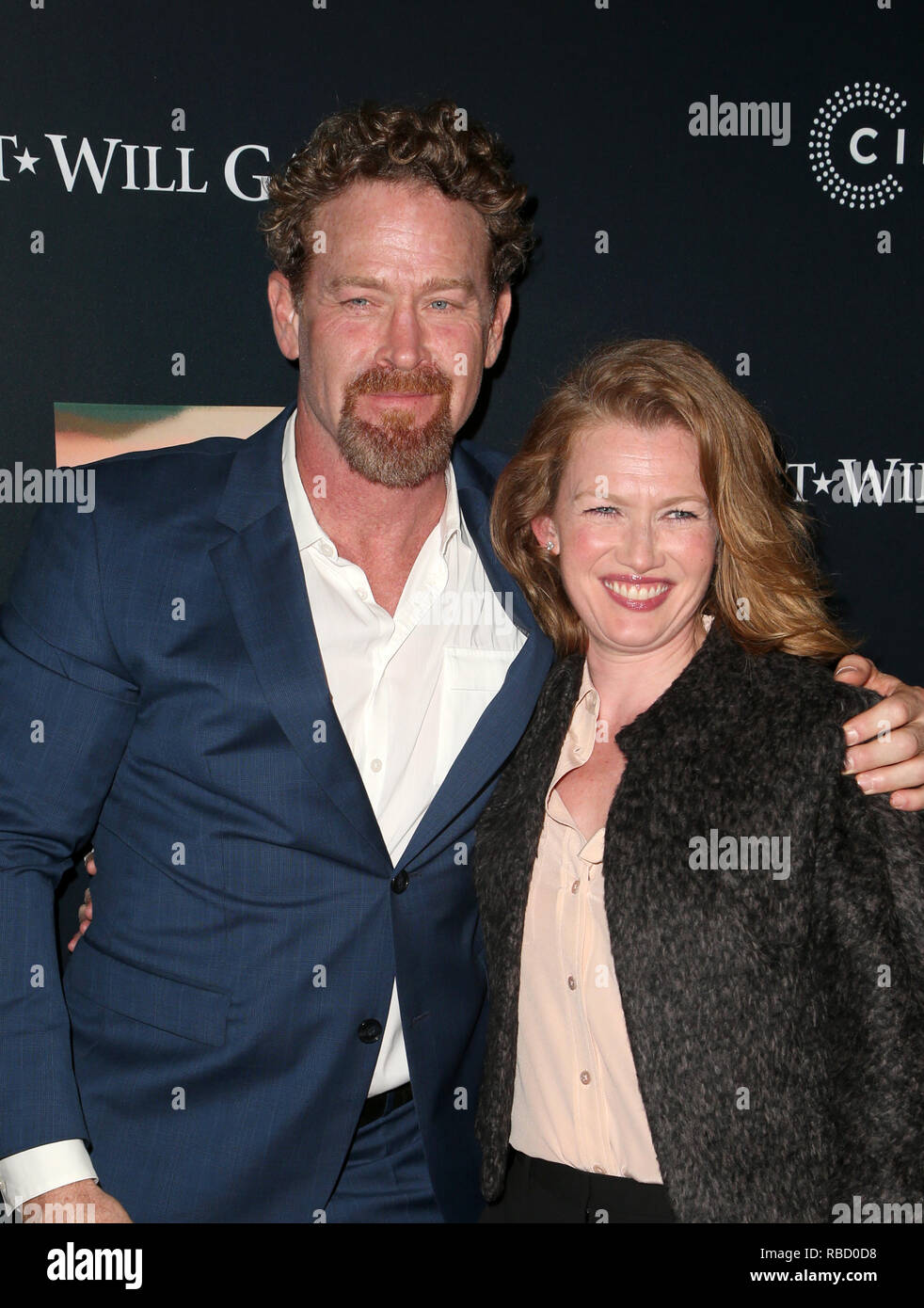 Hollywood, Ca. 8th Jan, 2019. Max Martini, Mireille Enos, at Premiere ...