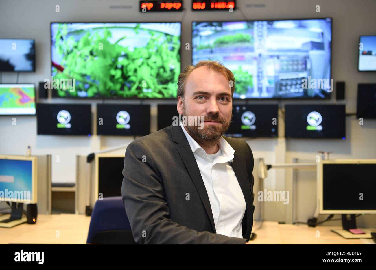 Bremen Germany 09th Jan 19 Daniel Schubert Team Leader Of The Eden Initiative Sits In The