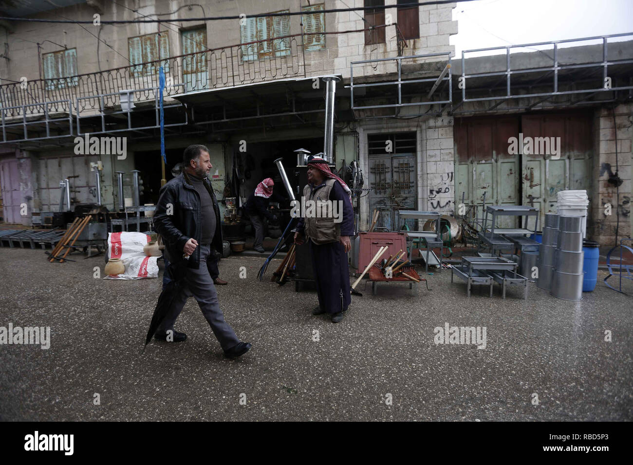 Hebron West Bank Palestinian Territory 9th Jan 2019 A