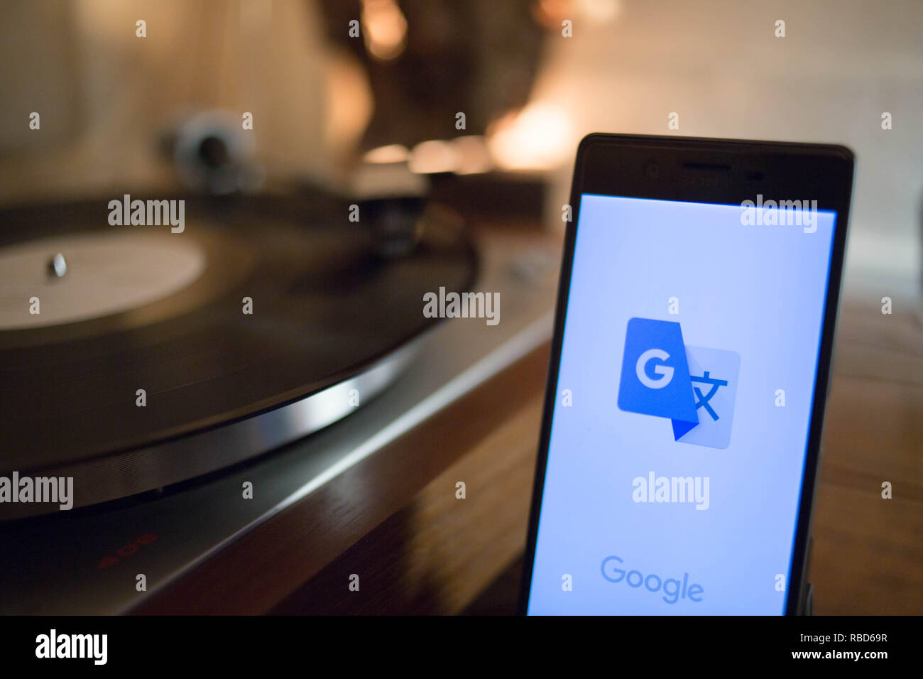 Google translate application hires stock photography and images Alamy