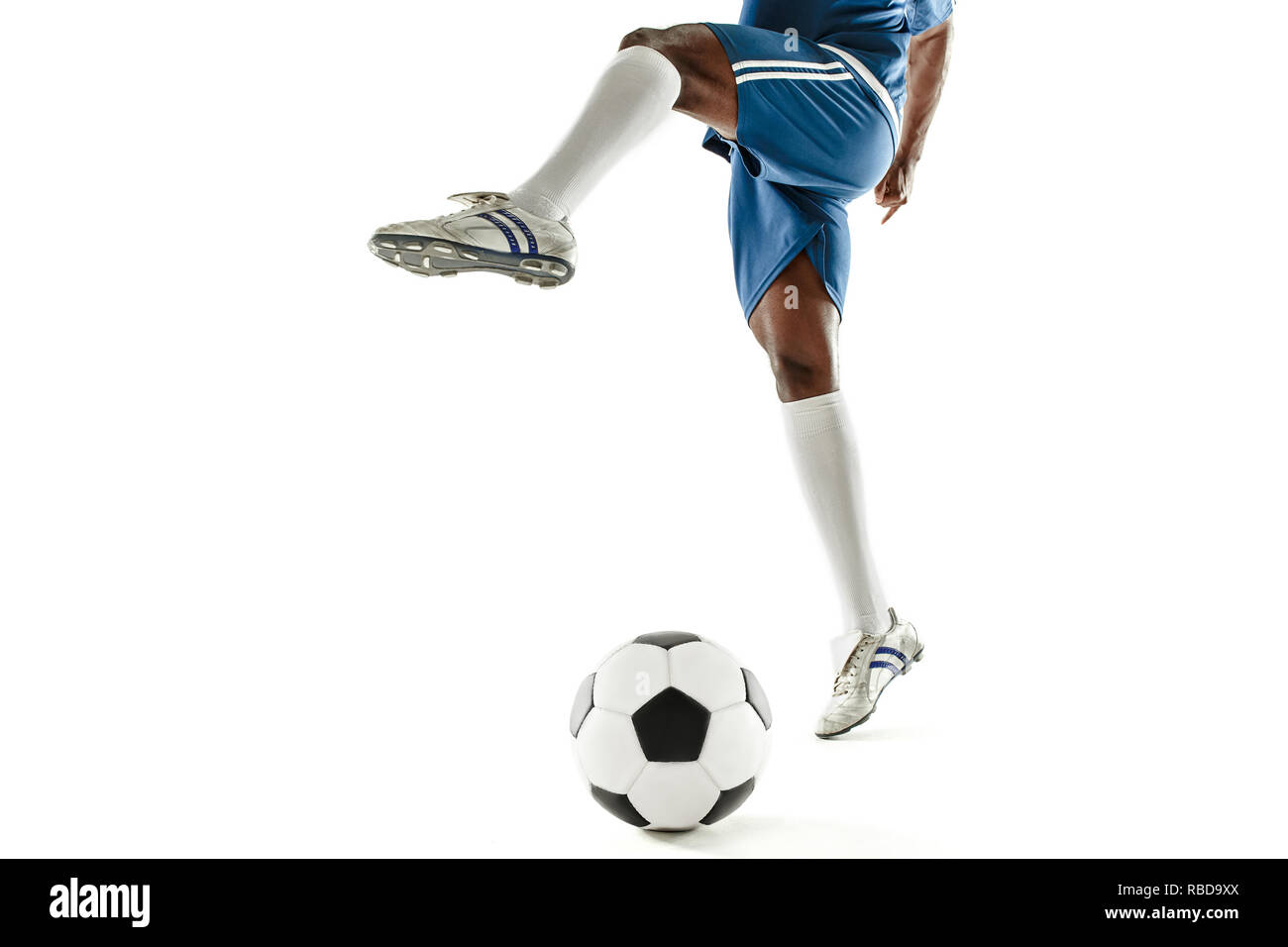The Legs Of Soccer Player Close Up Isolated On White African American Model In Action Or Movement With Ball The Football Game Sport Player Athlete Competition Concept Stock Photo Alamy The Legs Of Soccer Player Close Up Isolated On White African American Model In Action Or Movement With Ball The Football Game Sport Player Athlete Competition Concept Stock Photo Alamy