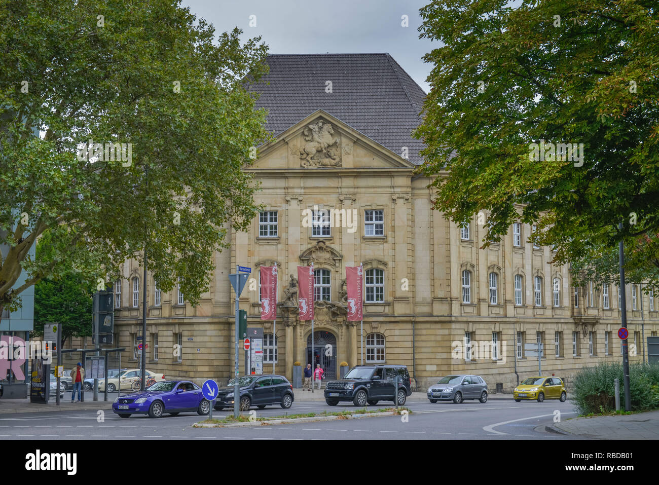 Carmelite's courts, Karmeliterstrasse, Aachen, North Rhine-Westphalia, Germany, Karmeliterhoefe, Nordrhein-Westfalen, Deutschland Stock Photo