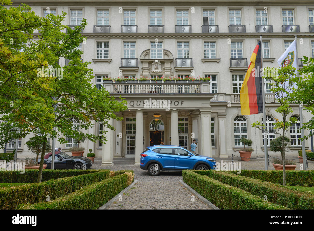 Hotel of Pullman spring court, avenue Monheims, North Rhine-Westphalia, Germany, Hotel Pullman Quellenhof, Monheimsallee, Nordrhein-Westfalen, Deutsch Stock Photo