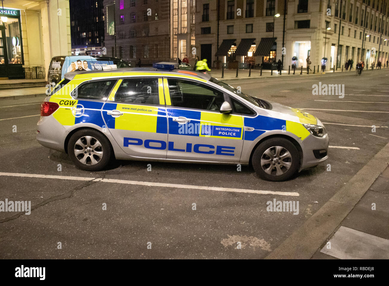 Emergency Service Vehicles in London Stock Photo