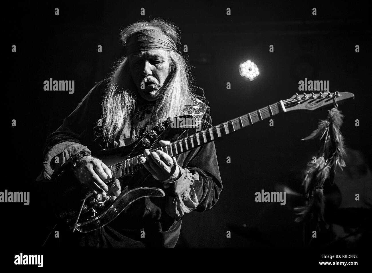 Uli Jon Roth performs during his 50th anniversary tour at ULU Student