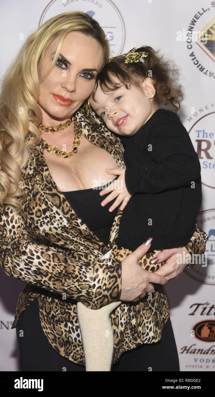 Ice-T's wife Coco Austin and their daughter Chanel attend 'Bash for the Bulldogs' Benefit for Long Island Bulldog Rescue held at Kimmel Center NYU, Rosenthal Pavilion  Featuring: Coco Austin, Chanel Nicole Marrow Where: New York City, New York, United States When: 07 Dec 2018 Credit: Rob Rich/WENN.com Stock Photo
