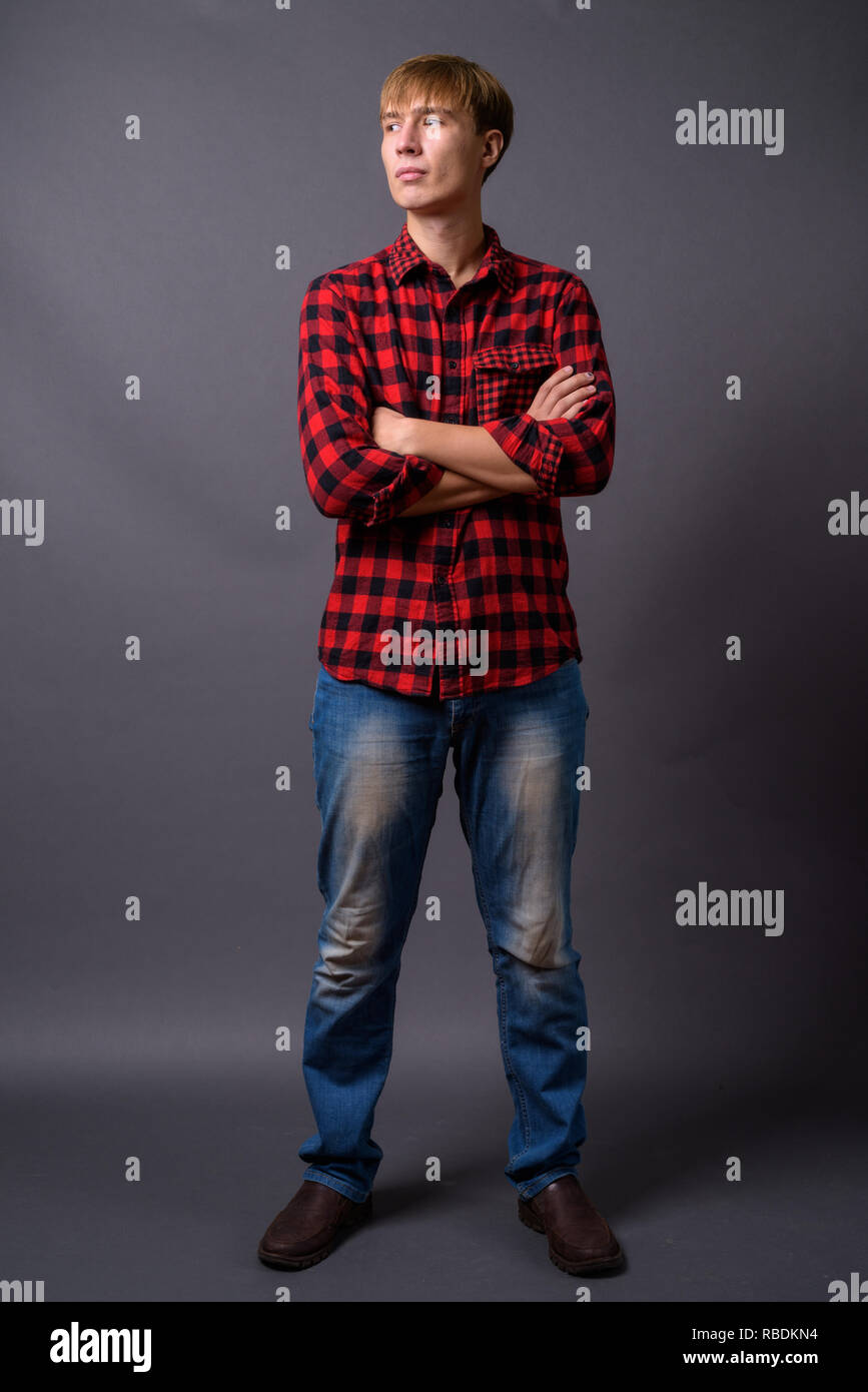 Smart confident man standing hi-res stock photography and images - Alamy