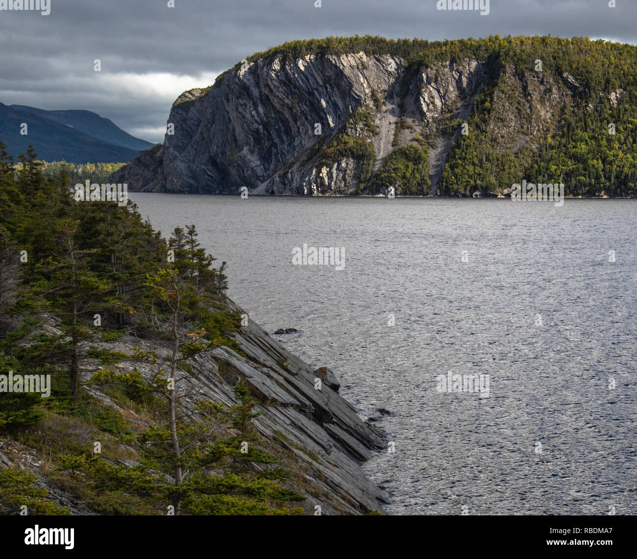 Bonne Bay Newfoundland Stock Photo Alamy