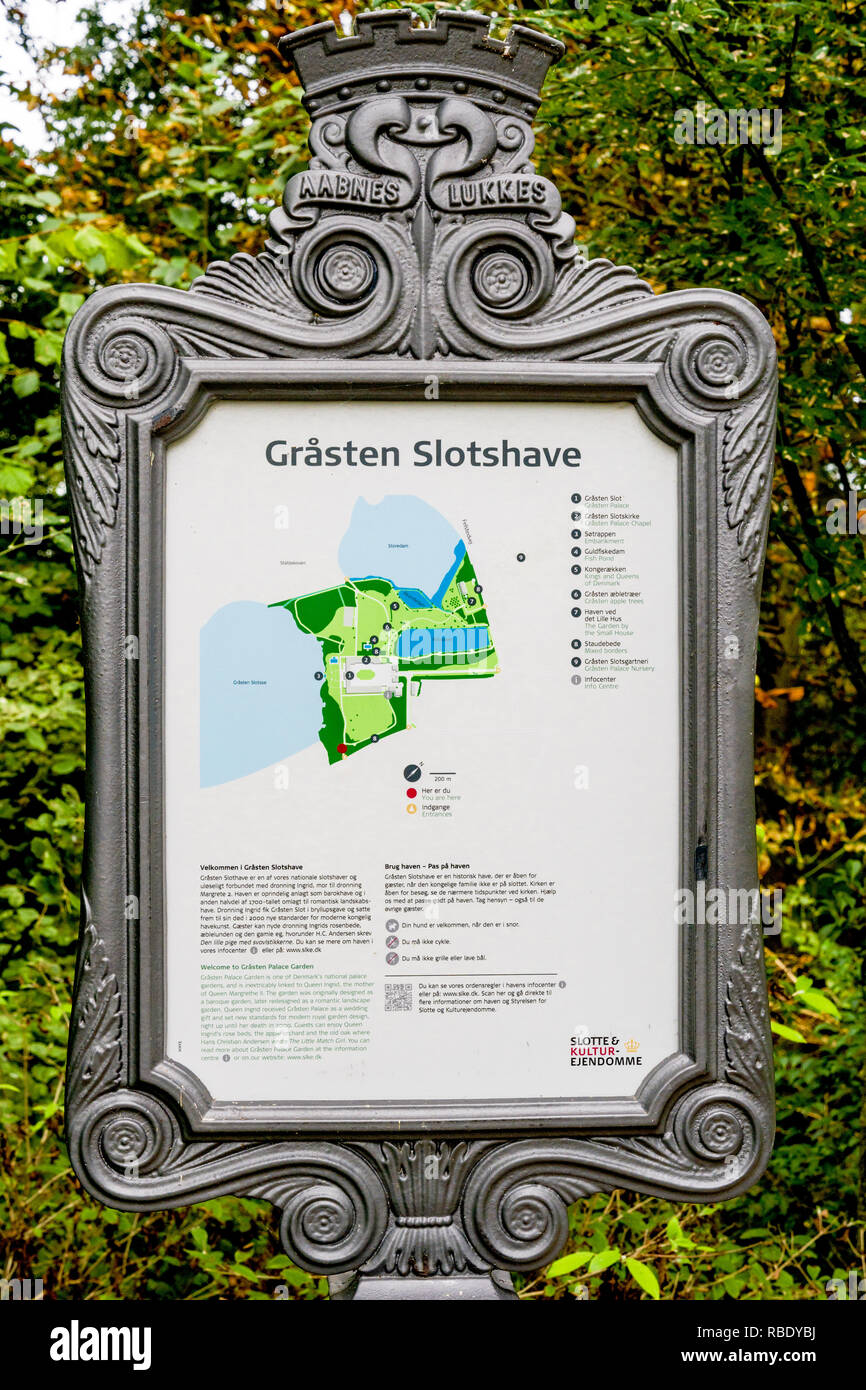 Sonderborg (Denmark): Schloss Gravenstein, Grasten Slot Stock Photo