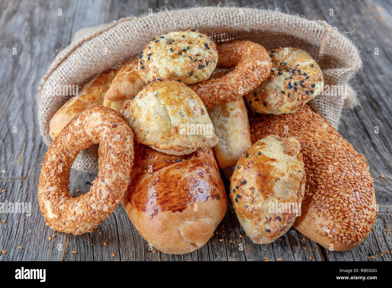 Turk Coregi Turkish pastry product , tasty pogaca. Turkish Pastries; pogaca, borek ...