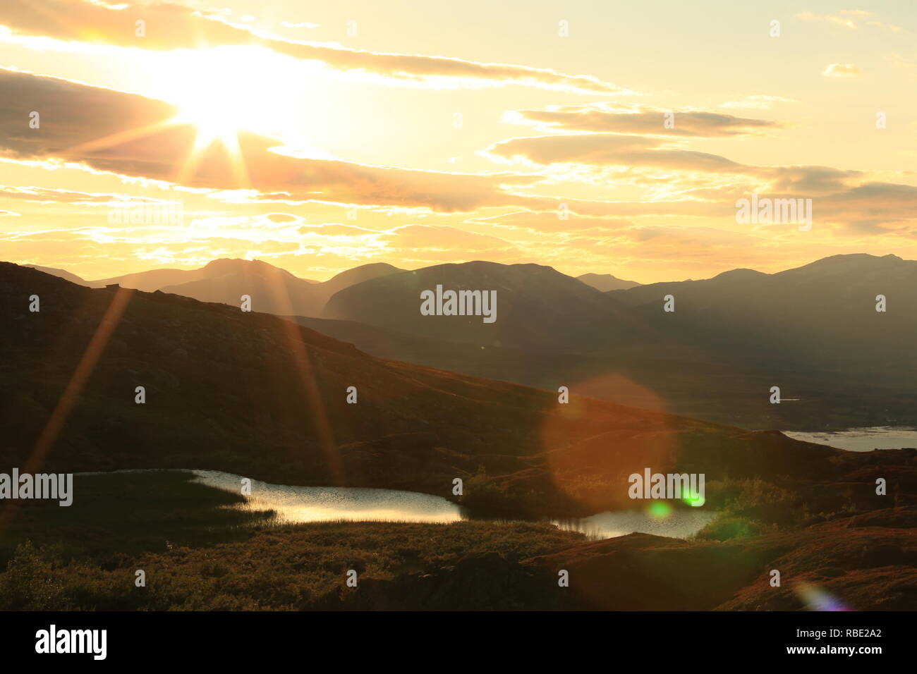 Autumn In The Mountain Stock Photo - Alamy