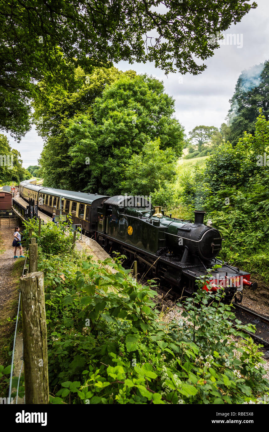 Train journey from yesteryear Stock Photo