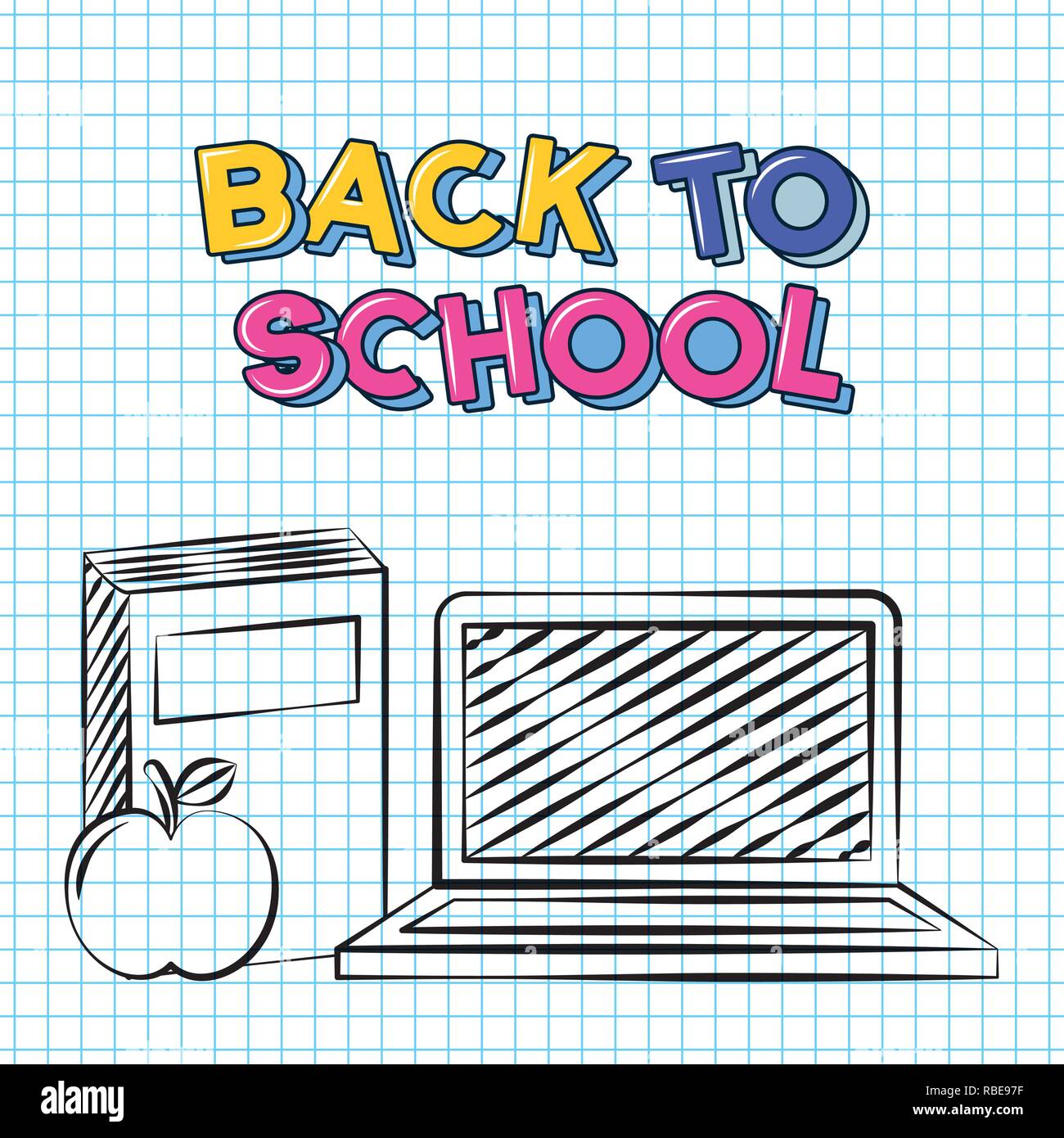 back to school Stock Vector Image & Art - Alamy