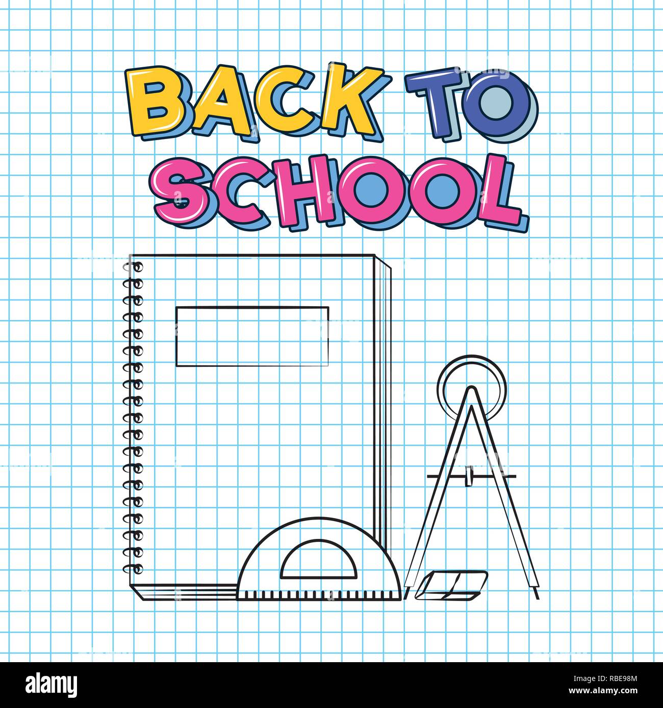 back to school Stock Vector Image & Art - Alamy
