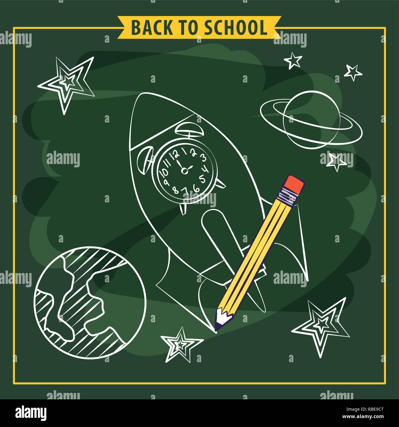 back to school Stock Vector Image & Art - Alamy