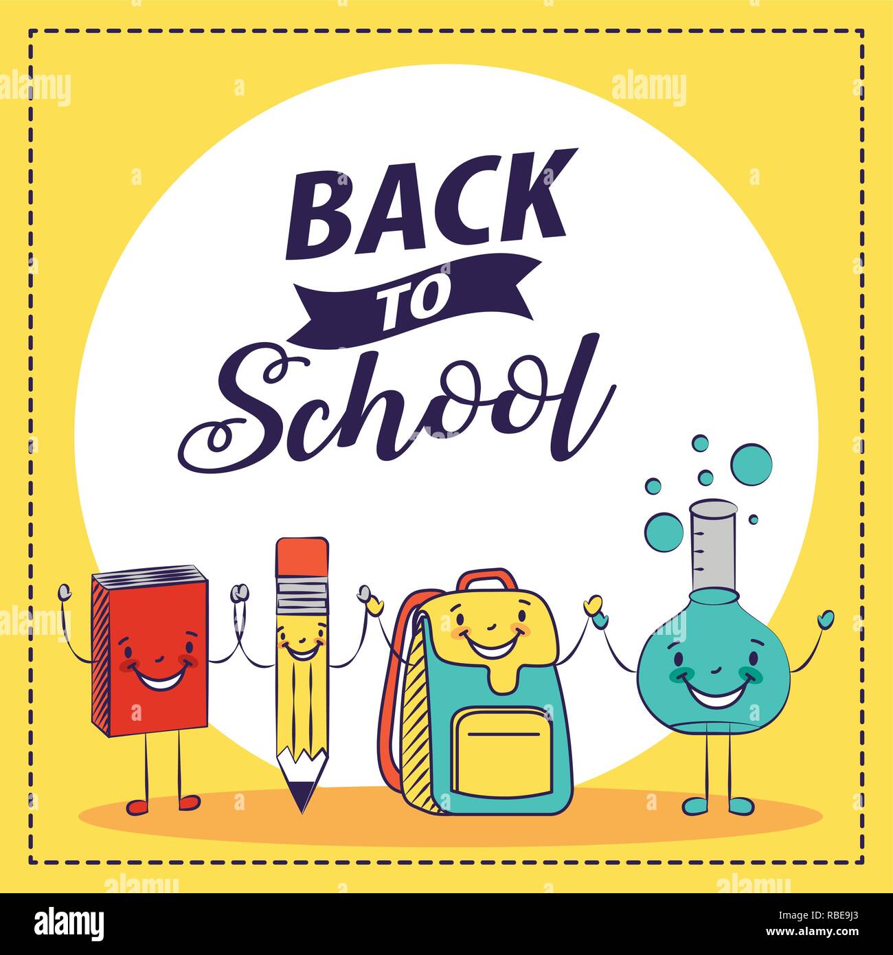 back to school Stock Vector Image & Art - Alamy