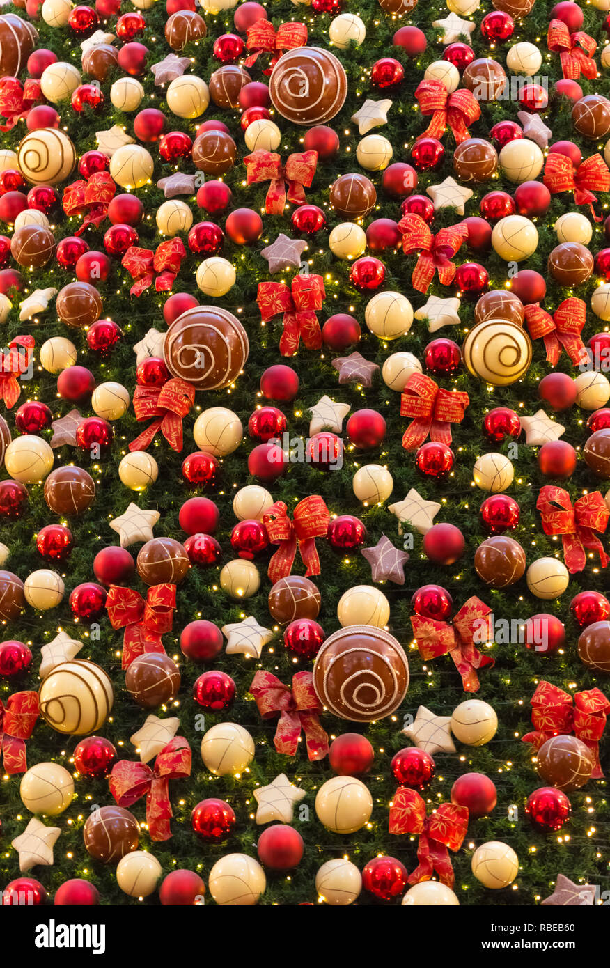 Christmas Decorations Candy Christmas ornaments on a Christmas tree Christmas Decoration Candy