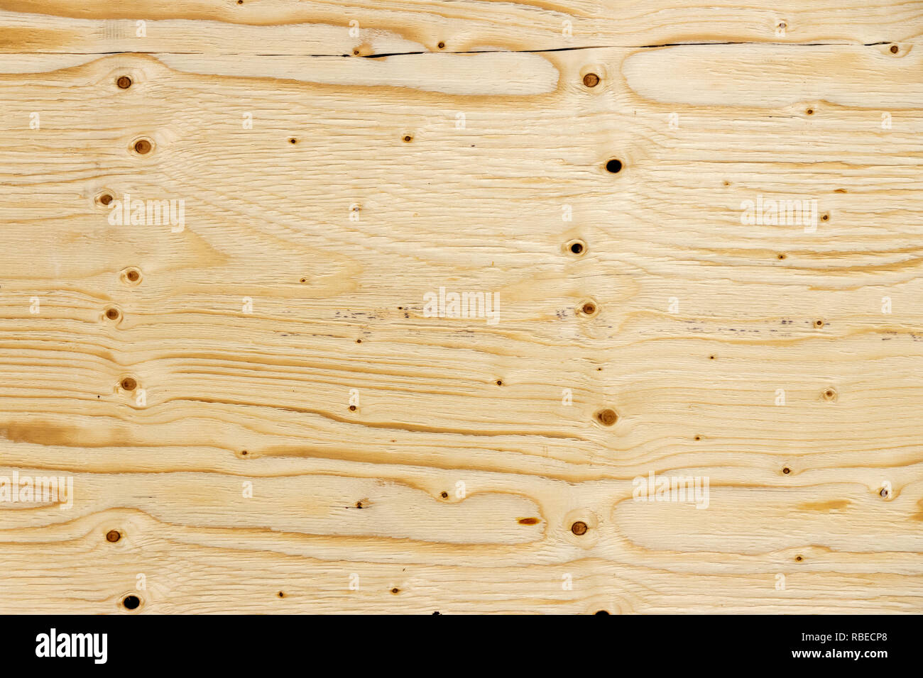 Construction Material Beige Plywood Background Stock Photo