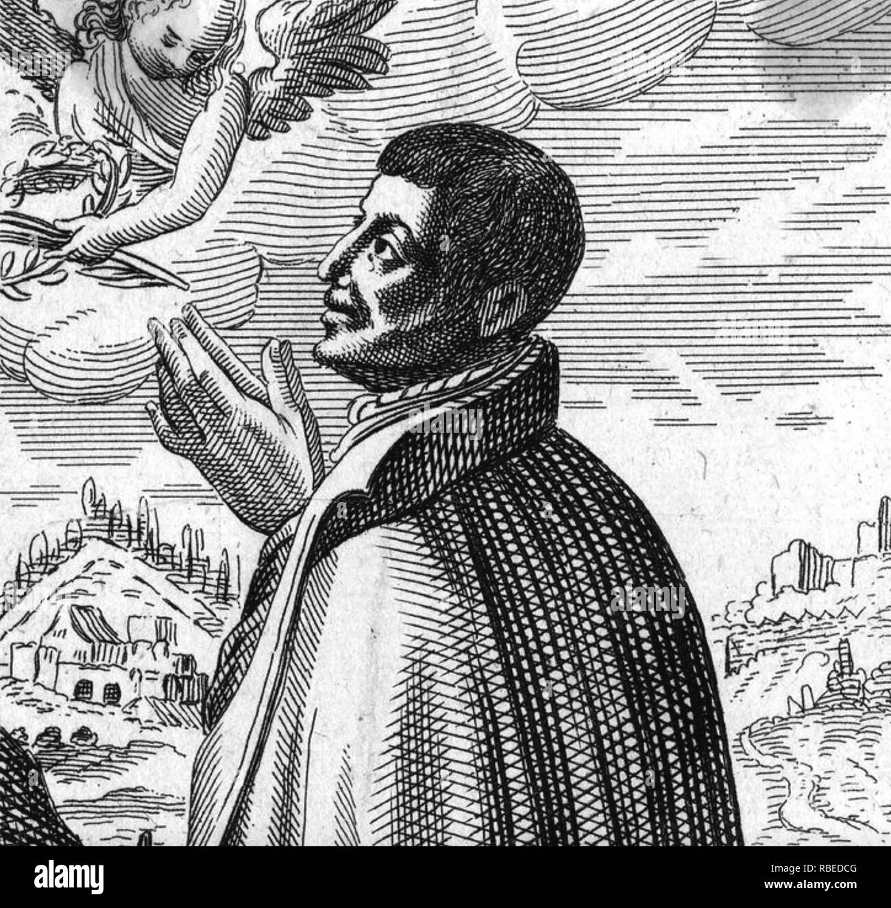JOHN CORNELIUS (1557-1594) Jesuit martyr Stock Photo