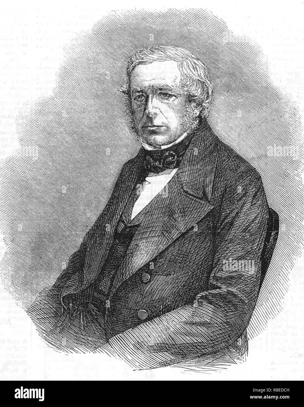 JOHN HENSLOW (1796-1861) English priest, botanist and geologist. Mentor of Charles Darwin Stock Photo
