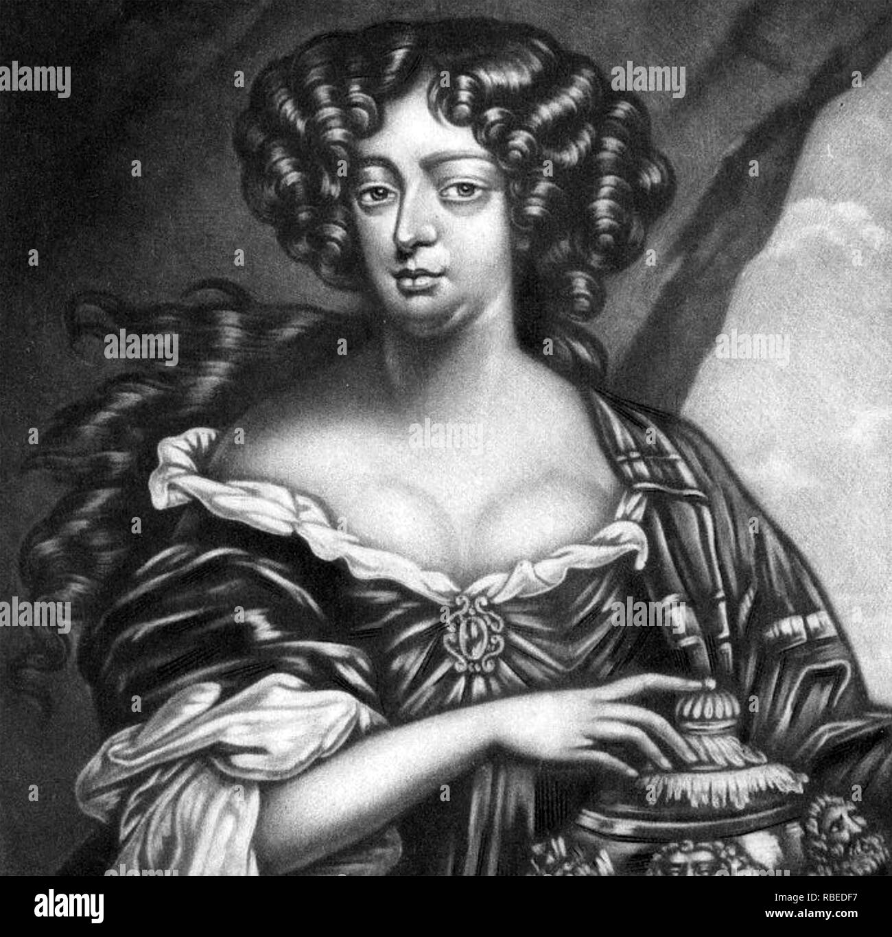 SOPHIA BULKELEY (c 1645-1718) Scottish Jacobite courtier Stock Photo
