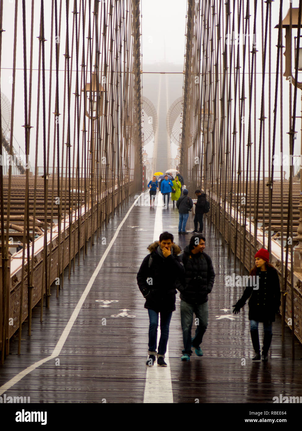 Brooklyn Bridge New York City Stock Photo Alamy