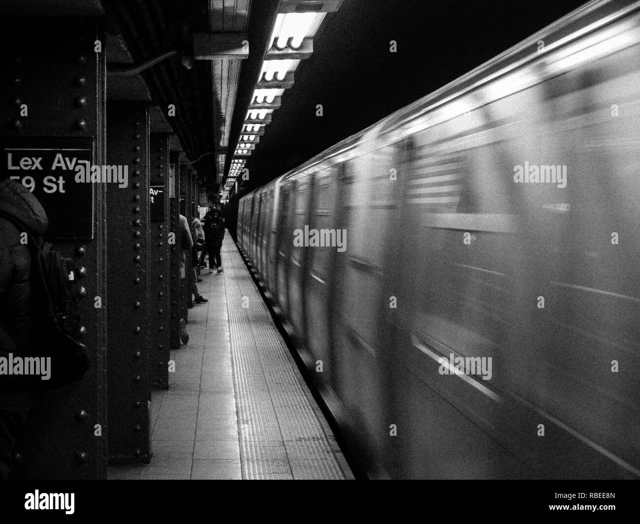 New York Subway Stock Photo - Alamy