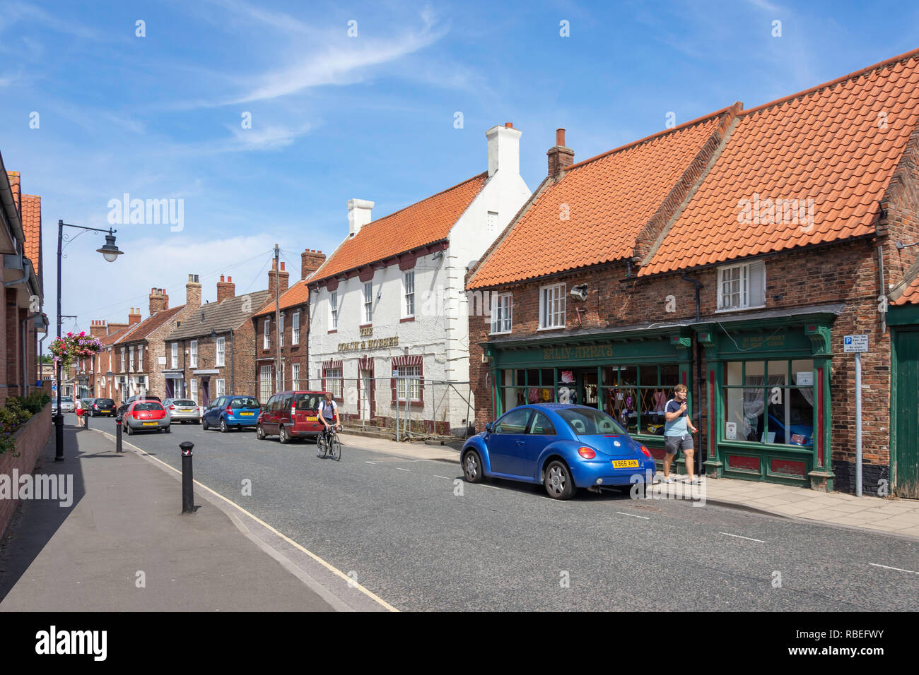 High Street, Barton-upon-Humber, Lincolnshire, England, United Kingdom Stock Photo