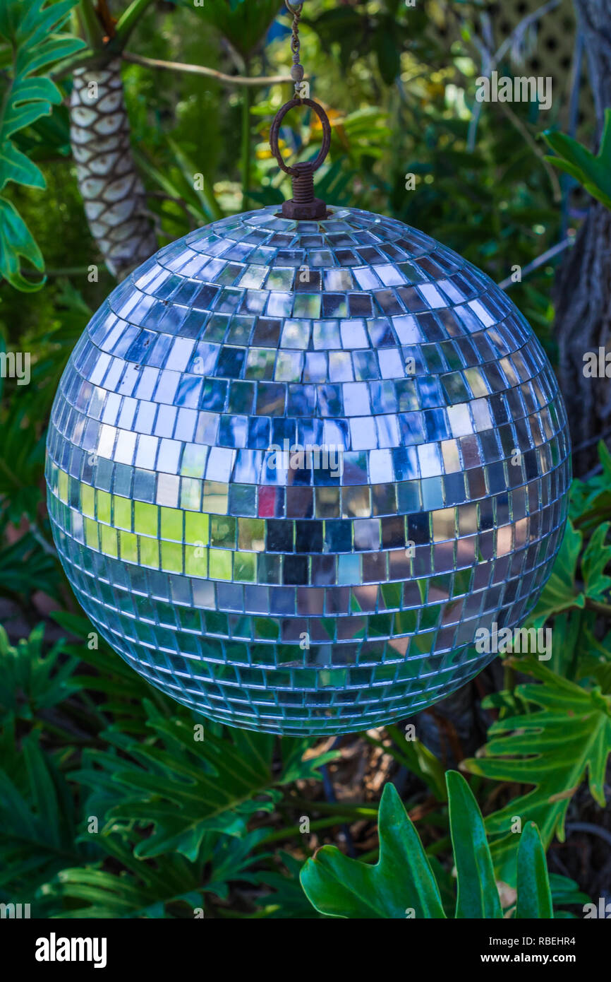 Mirror ball in a garden hires stock photography and images Alamy
