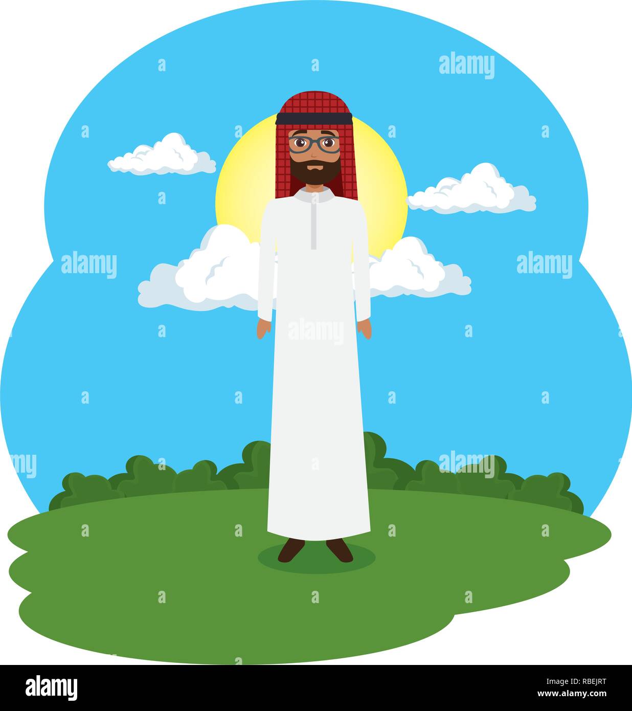 Camp arabe Stock Vector Images Alamy