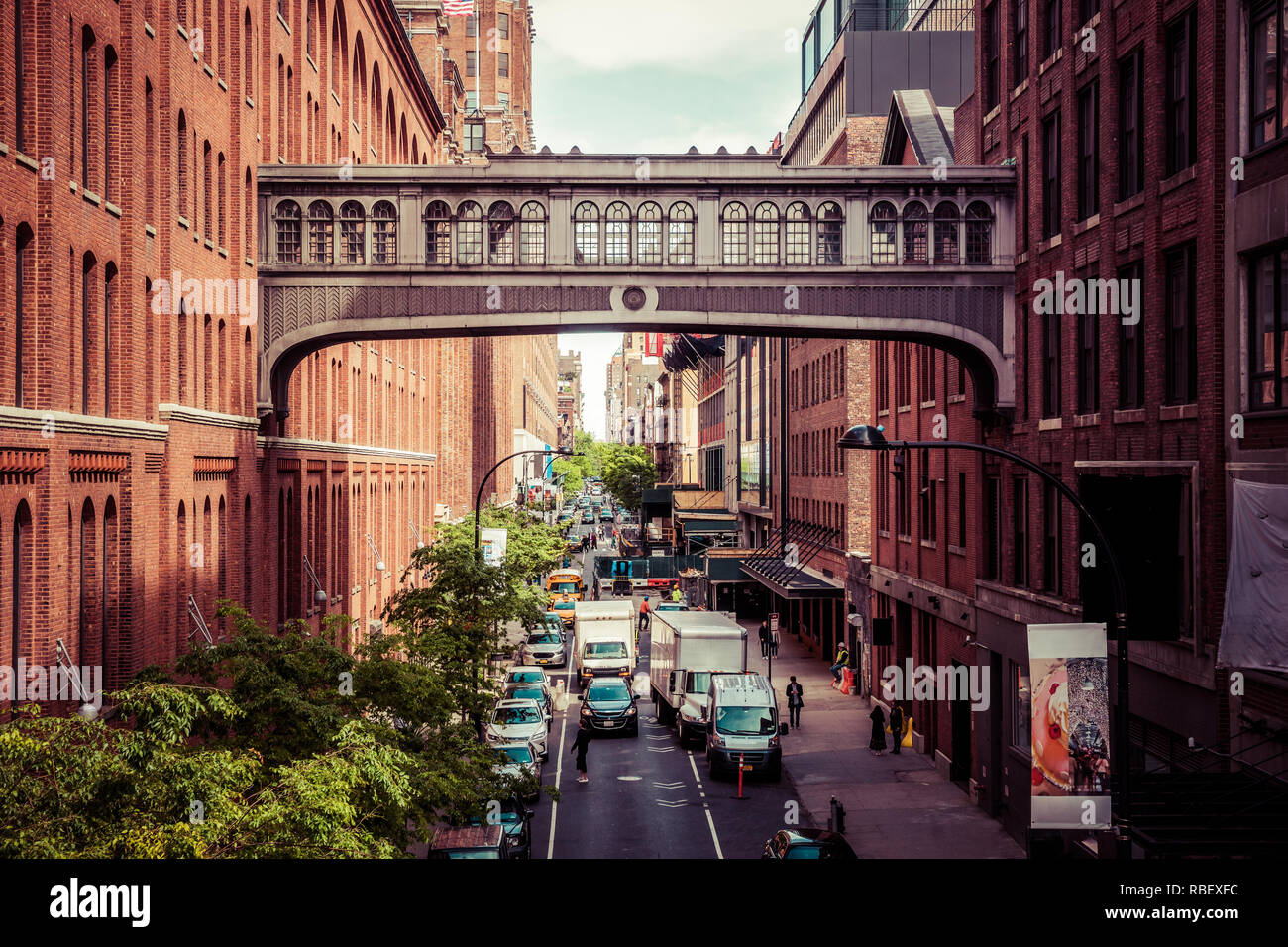 Meatpacking District High Line Park, New York City Stock Photo Alamy