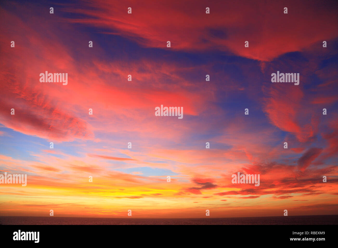 Dramatic Bright Red Orange Pink Blue Sky Skies After Sunset Cloud Clouds Formation Multi Colour Colours Stock Photo Alamy Dramatic Bright Red Orange Pink Blue Sky Skies After Sunset Cloud Clouds Formation Multi Colour Colours Stock Photo Alamy