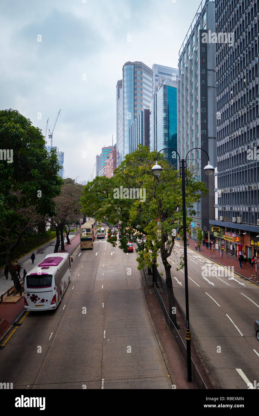 HONG KONG, CHINA FEBRUARY, 1 Despite the dense buildings, the