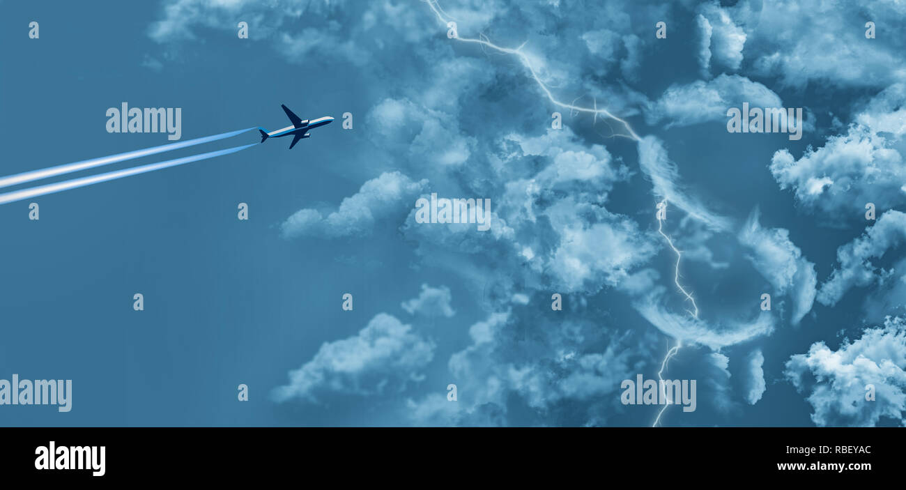 Clouds in the sky form a dollar sign as an airliner flies by in an