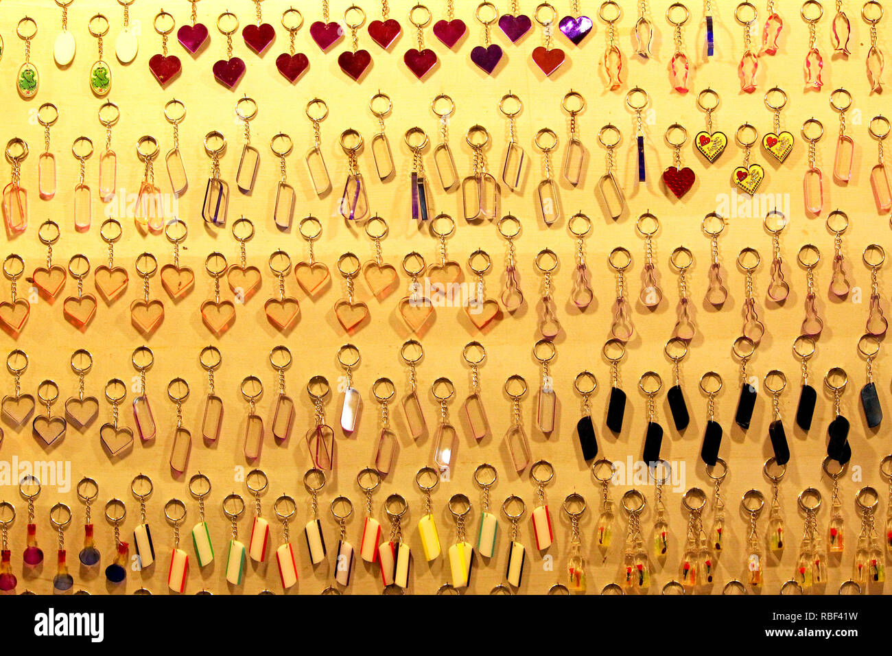 Key rings collection hi-res stock photography and images - Alamy
