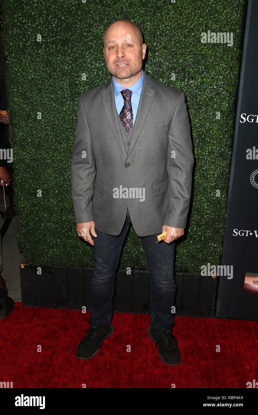 08 January 2019 - Hollywood, California - Jerry Della Salla. The premiere of 'SGT. Will Gardner' at ArcLight Hollywood. Credit: F. Sadou/AdMedia/Newscom/Alamy Live News Stock Photo