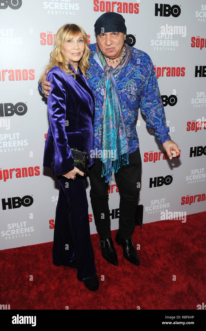 New York, NY, USA. 9th Jan, 2019. Maureen Van Zandt and Steven Van