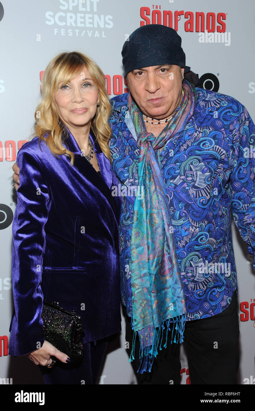 New York, NY, USA. 9th Jan, 2019. Maureen Van Zandt and Steven Van