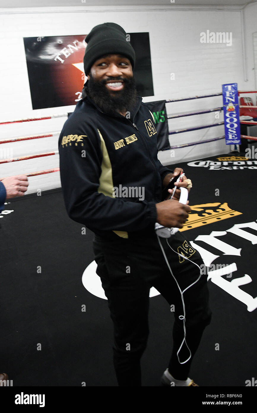 Van Nuys, Ca. 9th Jan, 2019. Adrien Broner at the Manny Pacquiao and