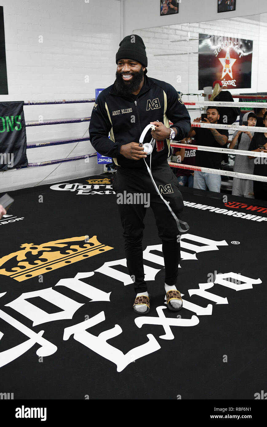 Van Nuys, Ca. 9th Jan, 2019. Adrien Broner at the Manny Pacquiao and