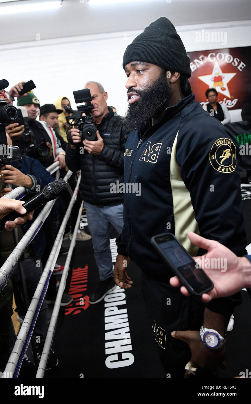 Van Nuys, Ca. 9th Jan, 2019. Adrien Broner at the Manny Pacquiao and