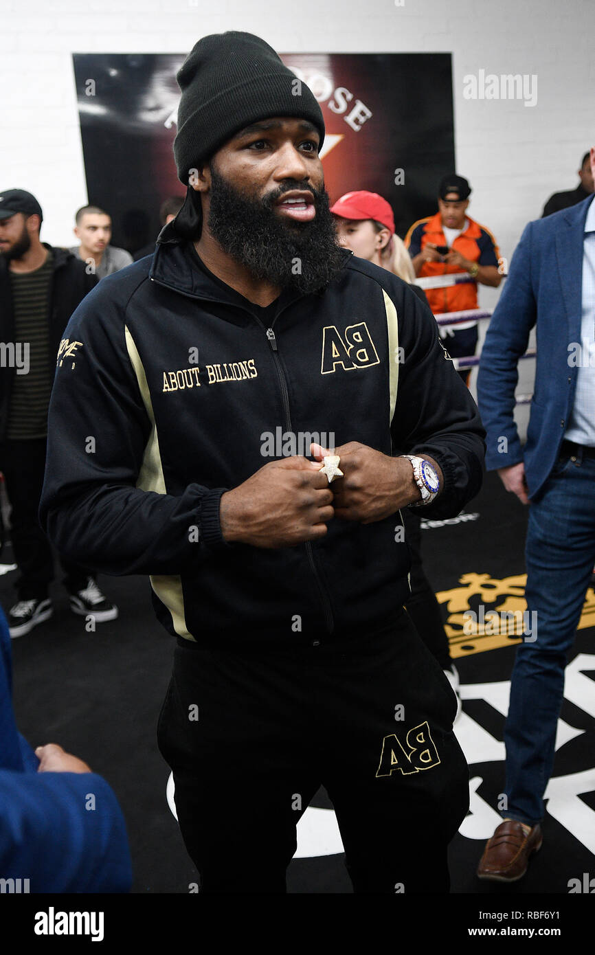 Van Nuys, Ca. 9th Jan, 2019. Adrien Broner at the Manny Pacquiao and