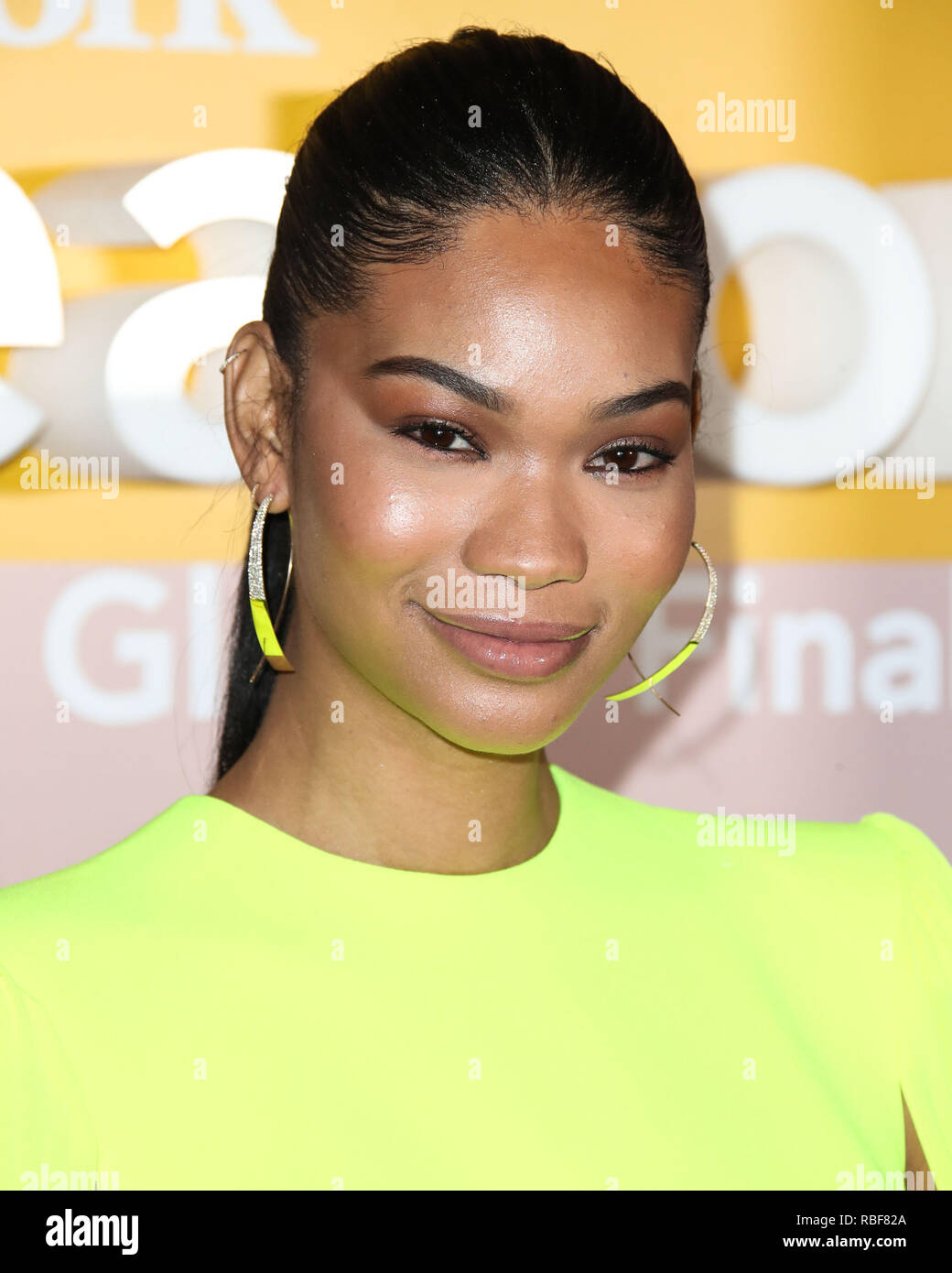 Los Angeles, California, USA. 9th January, 2019. Model Chanel Iman