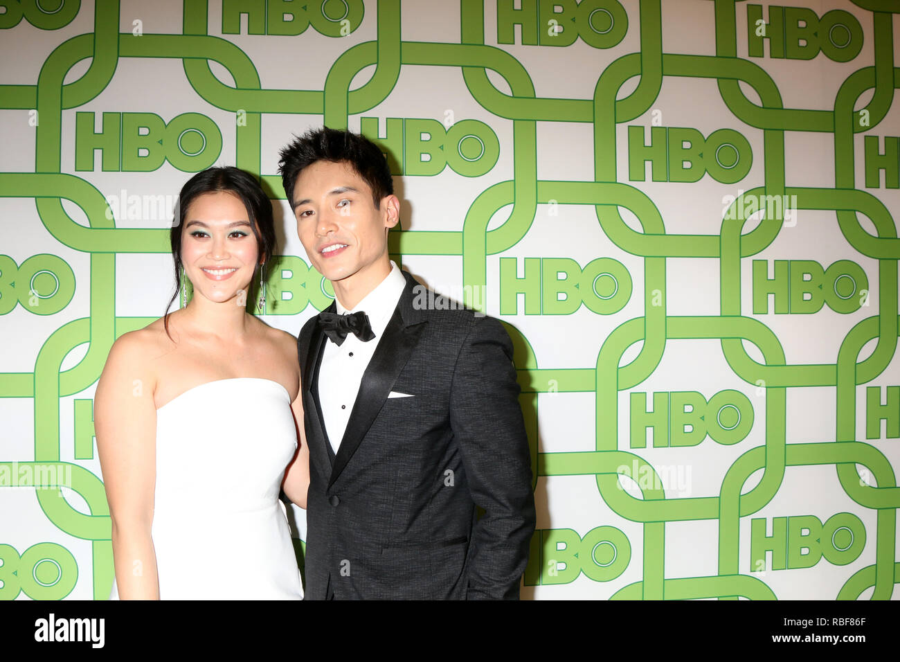Beverly Hills, CA, USA. 6th Jan, 2019. LOS ANGELES - JAN 6: Dianne Doan, Manny Jacinto at the 2019 HBO Post Golden Globe Party at the Beverly Hilton Hotel on January 6, 2019 in Beverly Hills, CA Credit: Kay Blake/ZUMA Wire/Alamy Live News Stock Photo