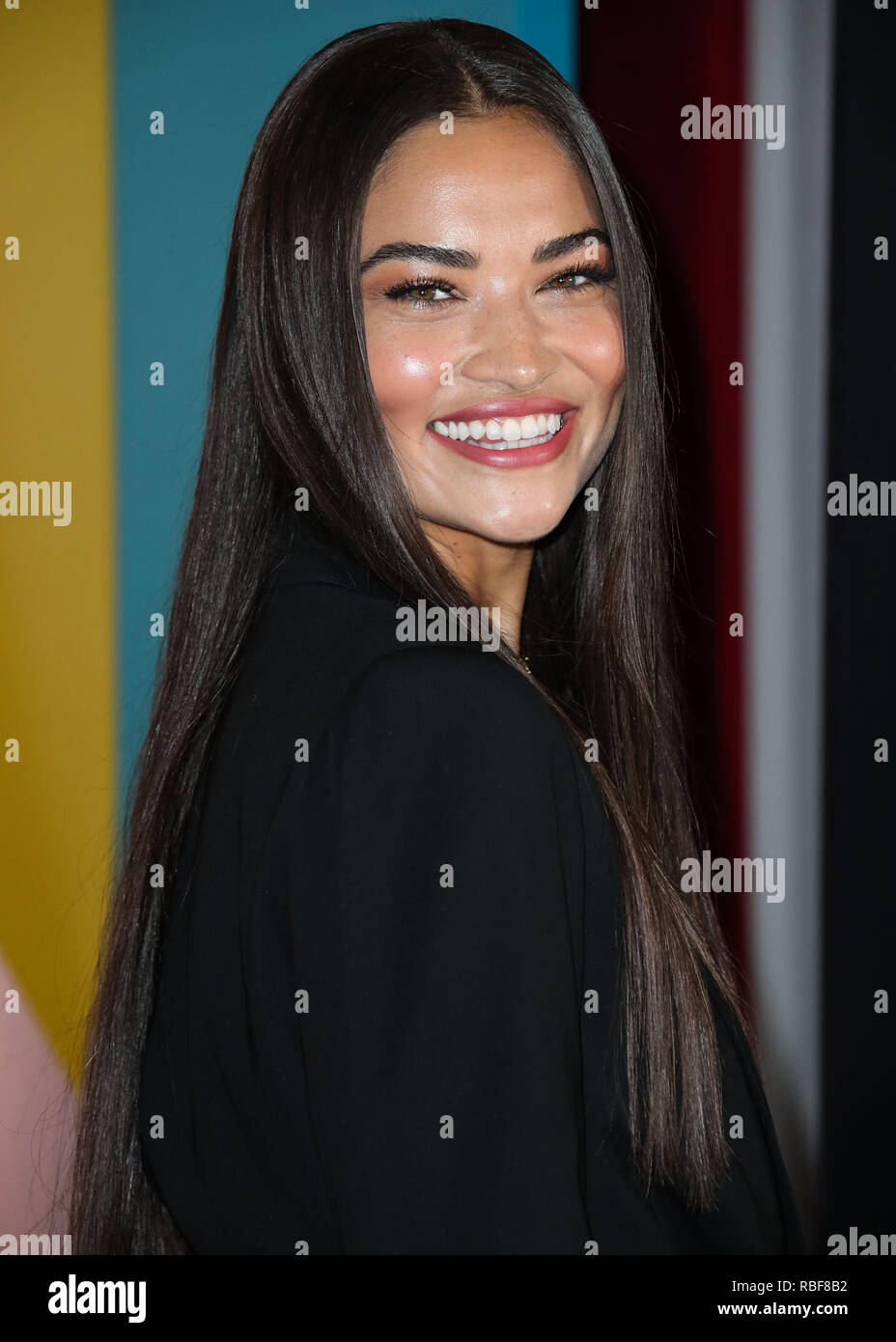 Los Angeles, California, USA. 9th January, 2019. Model Shanina Shaik