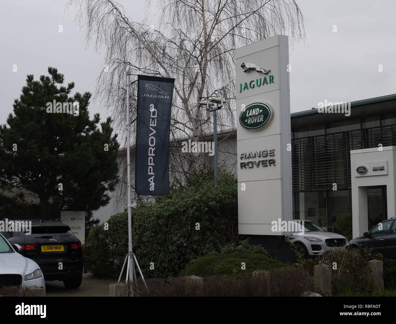 Kent, UK, January 10, 2019. Jaguar Land Rover to cut up to 5,000 jobs. Jaguar  Land Rover (JLR) will today announce it is cutting up to 5,000 jobs from  its 40,000 strong