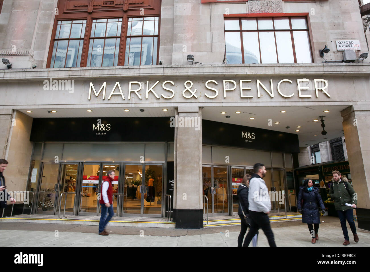Marks & Spencers St. Pancras, London