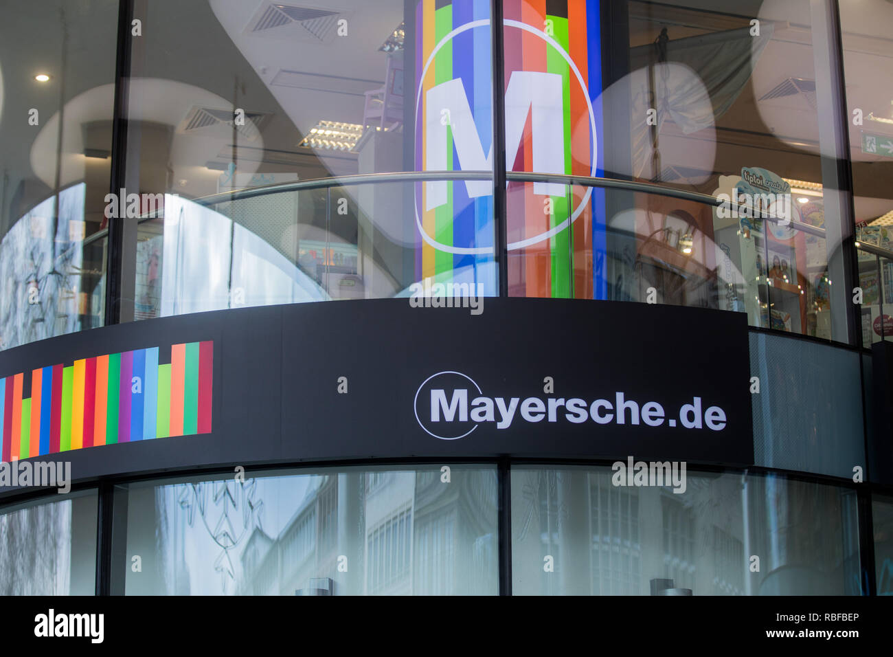 10 January 19 North Rhine Westphalia Koln View Of The Mayersche Bookstore At Neumarkt Germany S Largest